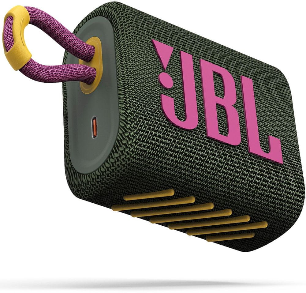 JBL GO 3, zelená